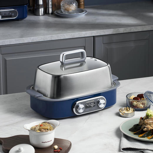 【能蒸会炖极速恒温蒸炖锅】摩飞极速蒸锅MR1168家用多功能电蒸锅5分钟出炉锁住营养炖燕窝/炖汤/蒸海鲜全自动预约蒸煮6L大容量【摩飞系列】 商品图10