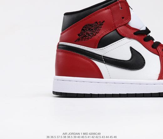 耐克NIKE Air Jordan 1 Mid AJ1乔丹一代中帮经典复古文化休闲运动篮球鞋 商品图6