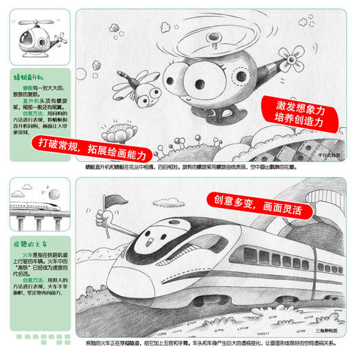 儿童创意素描（套装2册） 商品图3