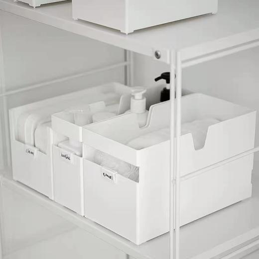 【自营】留存道可视收纳筐收纳厨房神器日式厨房/橱柜内置物架锅具调料架收纳盒杂物储物筐 商品图3