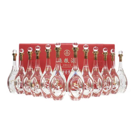 52度五粮液十二生肖套装纪念版500ml×12 套装 商品图0