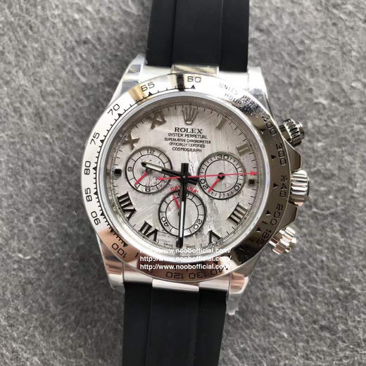 🆕N厂新款白金迪通拿陨石面出货 专属Cal.4130自动上链机芯，厚度和正品一致，全部功能100%完全实现 商品图12