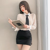 【小秘书的柔情】情趣内衣 制服 衬衫 性感 包臀 角色 扮演 秘书 分体套装 6967 商品缩略图0