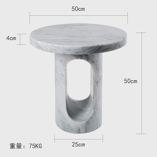 圆桌边几沙发边桌客厅简易小户型家用迷你简约现代创意茶几小桌子 商品图5