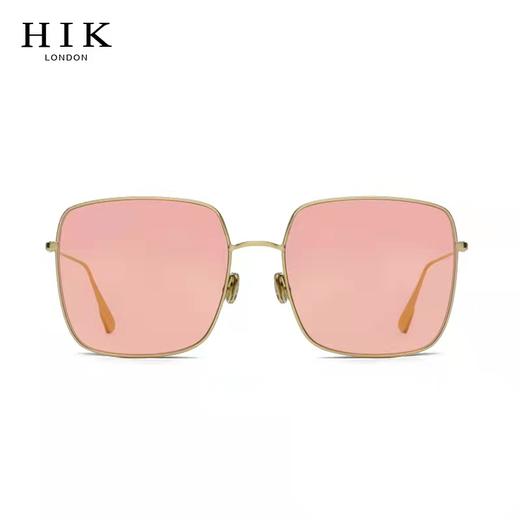 【授权商品】英国 HIK 墨镜时尚金属大框方形百搭太阳镜H01005R/B 商品图1