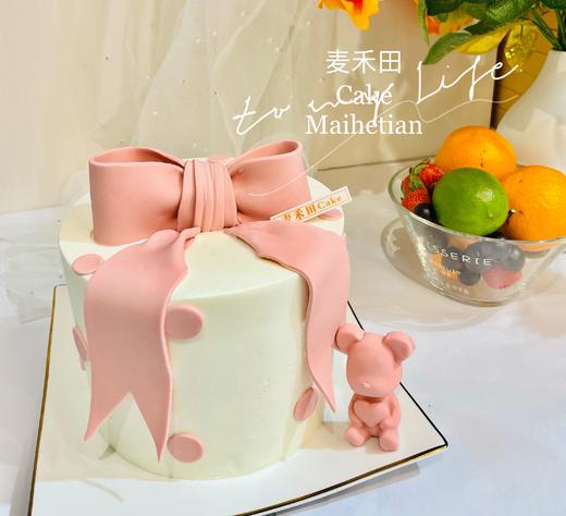 粉蝴蝶结（翻糖工艺需要提前4小时预订，加急请联系客服18926709933） 商品图2