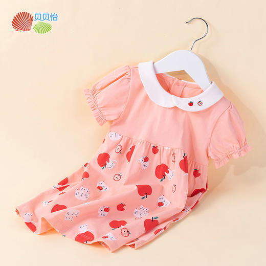 贝贝怡女童夏装新款可爱甜美舒适公主裙连衣裙212Q241 商品图1