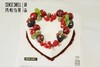 心形红丝绒（请提前1天预订）水果四季不同随机装饰 商品缩略图1