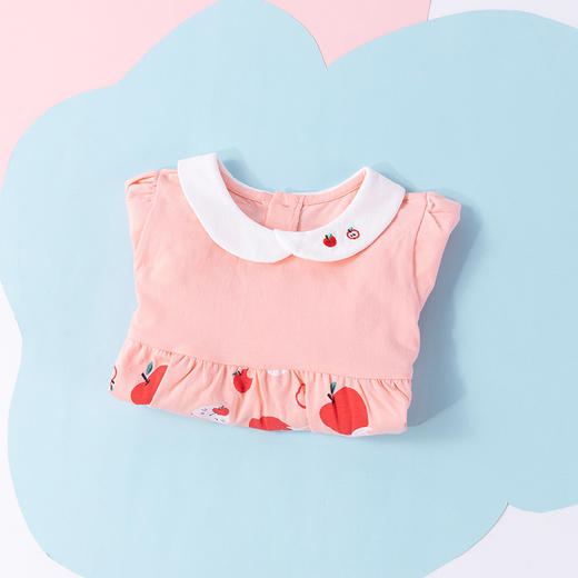 贝贝怡女童夏装新款可爱甜美舒适公主裙连衣裙212Q241 商品图3