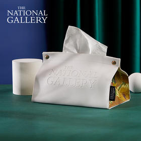 The National Gallery梵高画向日葵纸巾盒桌面收纳盒化妆盒创意礼品