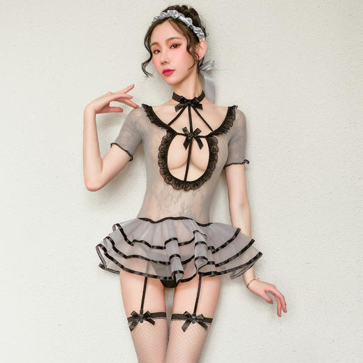 【孤单芭蕾】情趣内衣 傲慢蓬松公主 蛋糕裙 网衣 套装 7459 商品图2