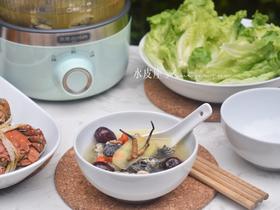 养生锅丨秋冬进补-虫草乌鸡汤
