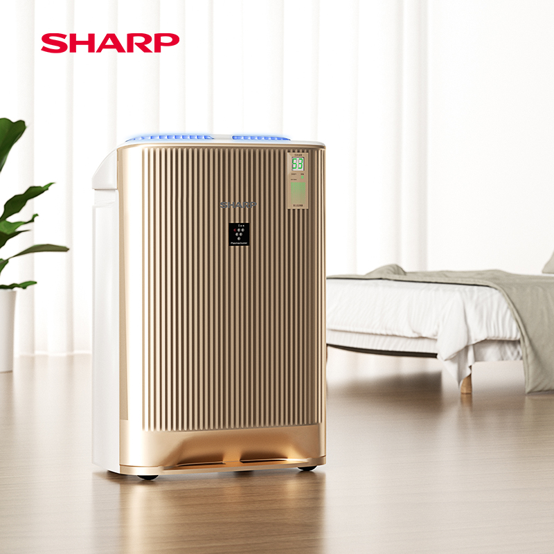 日本夏普PCI净离子群空气净化器  KC-WE61-N/W