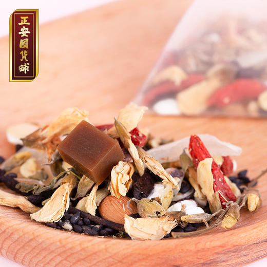 正安 益颜茶 白芷桃仁黄精阿胶配伍口感清润回甘芳香【有效期06月12日，介意慎拍】【不叠加其他活动】 商品图1
