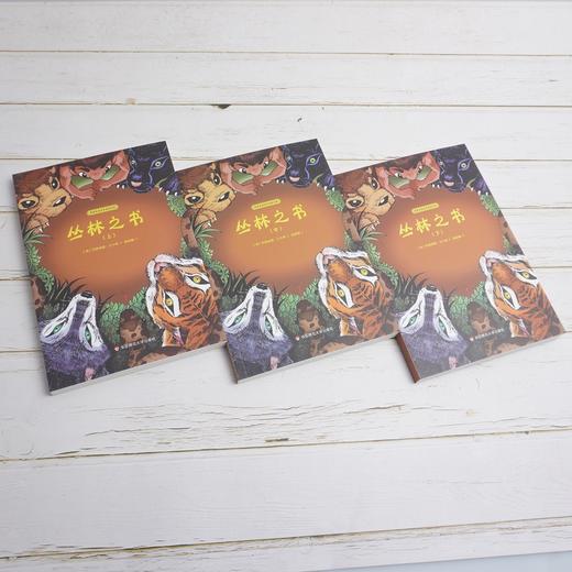 丛林之书 世界儿童文学名家名作 全三册 英国首位诺贝尔文学奖得主 鲁德亚德·吉卜林著 商品图1