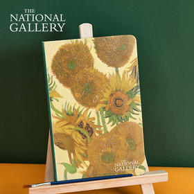The National Gallery梵高向日葵硬壳笔记本手写记事创意礼品办公用