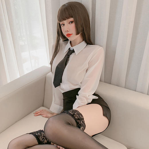 【小秘书的柔情】情趣内衣 制服 衬衫 性感 包臀 角色 扮演 秘书 分体套装 6967 商品图1