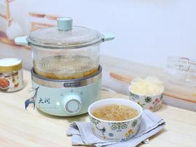 养生锅丨桂花银耳炖桃胶