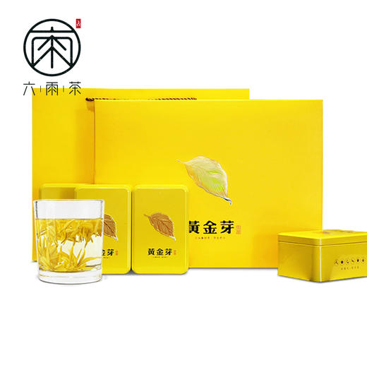 新茶2024黄金芽礼盒茶叶明前特级溧阳天目湖黄金白茶200g 商品图1