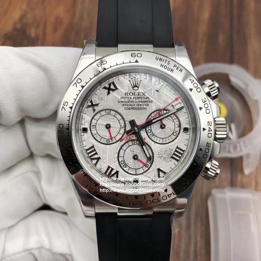 🆕N厂新款白金迪通拿陨石面出货 专属Cal.4130自动上链机芯，厚度和正品一致，全部功能100%完全实现 商品图1