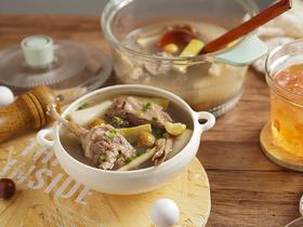 养生锅丨山栗咸笋老鸭汤