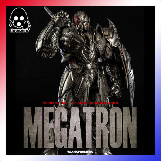 threezero	《变形金刚5》  Premium系列 威震天豪华版 合金模型（21Q1)	3Z0156DV 商品图0