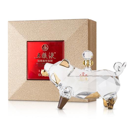 52度五粮液祝君猪年吉祥500ml 单瓶 商品图0