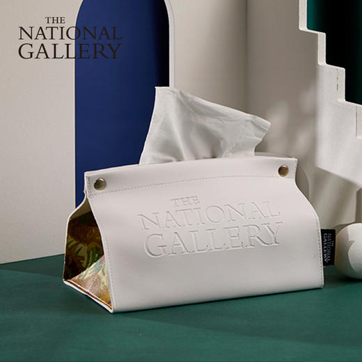 The National Gallery梵高画向日葵纸巾盒桌面收纳盒化妆盒创意礼品 商品图1