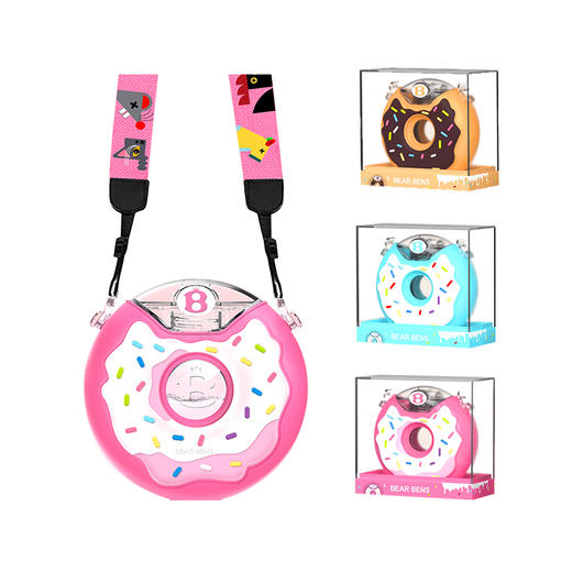 熊本士网红圆形儿童水杯（可可甜甜圈） 商品图3