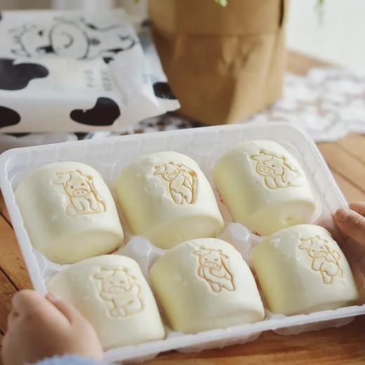 【牛小白】牛奶做的馒头补钙营养健康 50g*6/袋 共4袋 商品图3