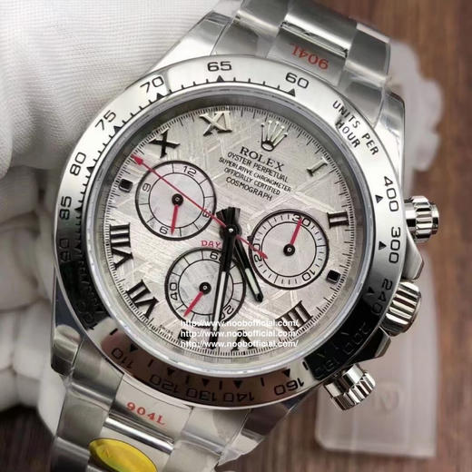 NOOB出品🆕N厂新款白金迪通拿陨石面出货 专属Cal.4130自动上链机芯，厚度和正品一致，全部功能100%完全实现 采用天然陨石打磨而成的表盘 正品原版开模乃精品中的精品 不可多得的 复刻良品❕ 商品图2