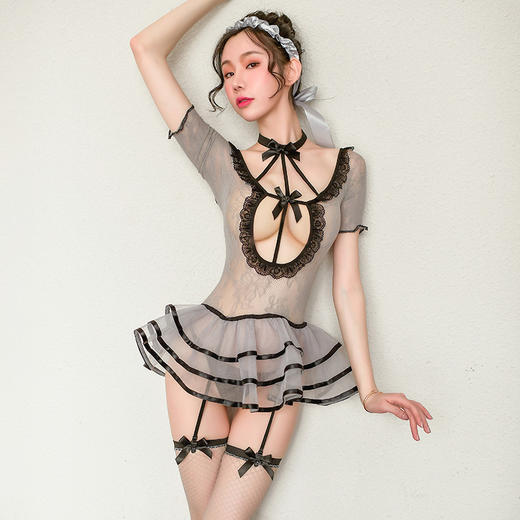 【孤单芭蕾】情趣内衣 傲慢蓬松公主 蛋糕裙 网衣 套装 7459 商品图4