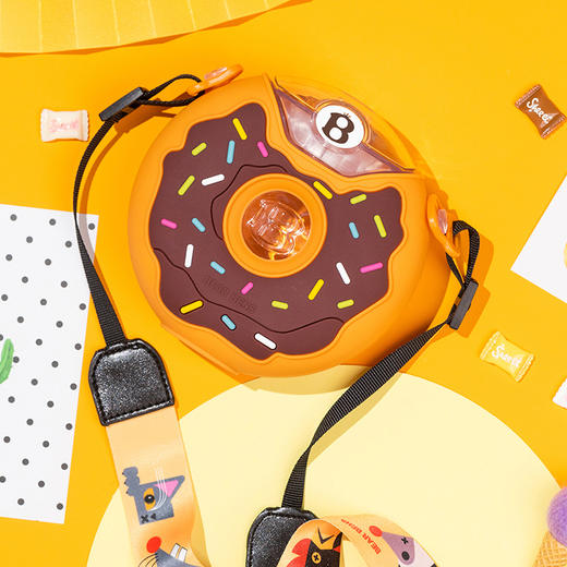 熊本士网红圆形儿童水杯（可可甜甜圈） 商品图0