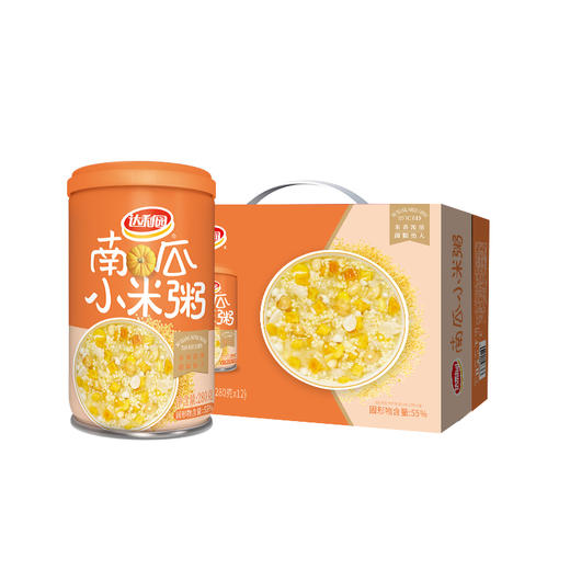 达利园八宝粥南瓜小米粥280g*12罐/箱营养早餐休闲速食礼盒送礼 商品图0