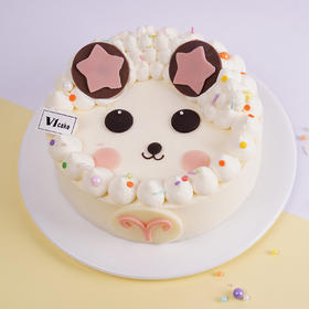 白羊座  椰香蓝莓慕斯6寸