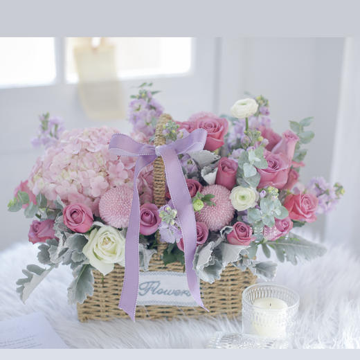 《海洋之歌》-手提花篮 商品图1