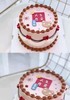 1027CAKE |  手绘蛋糕 ins风 复古风 小熊  人生可爱 商品缩略图1