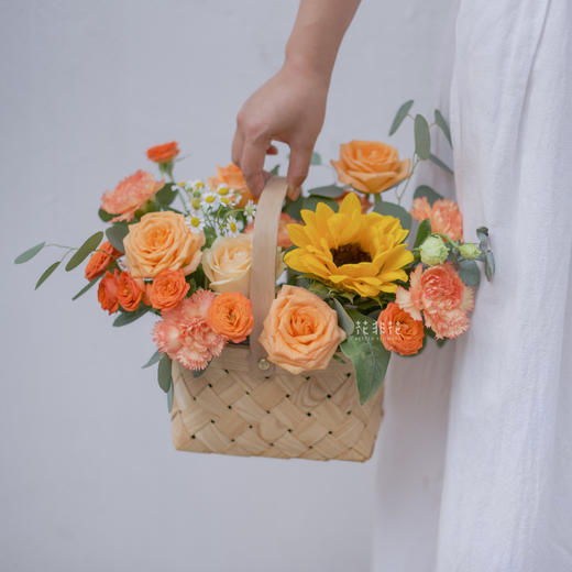 《宠爱》-鲜花小提篮 商品图1
