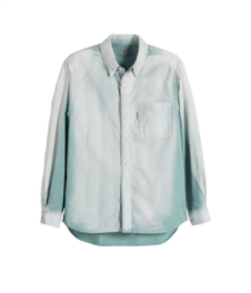 VinR/012003A1/牛津纺单袋工装直筒衬衫