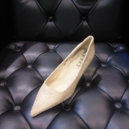 LFGJ 8203设计师款刀割纹全皮女鞋 商品图6