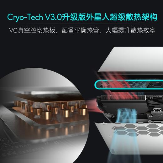 外星人Alienware m17 R4 17.3英寸轻薄游戏本电脑(i7 16G 1T RTX3070 8G独显 360Hz)6745白 商品图5