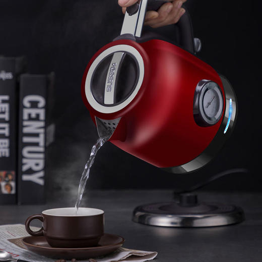 【迈卡罗】迈卡罗家用电热水壶自动断电304不锈钢烧水壶MC-3076 商品图6