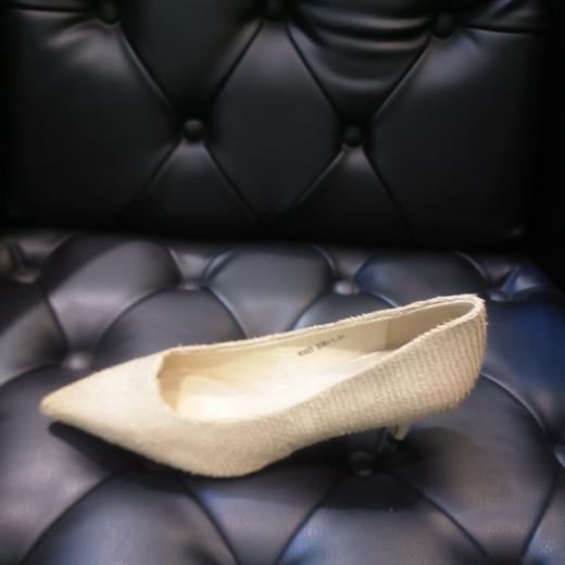 LFGJ 8203设计师款刀割纹全皮女鞋 商品图7