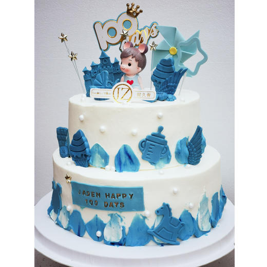 【甜久荟 鼠宝宝】你是我的小机灵 给我带来欢乐和新的生活  纯动物鲜奶蛋糕 无化学添加 低糖 好吃又健康 商品图0