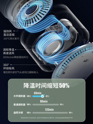 【大宇】【智能恒温母婴适用316不锈钢】韩国大宇玻璃调奶器DY-TN11 商品图4