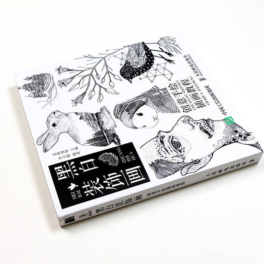 黑白装饰画 创意手绘插画教程 商品图1