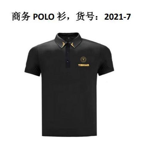 TIBHAR挺拔2021商务POLO衫男女乒乓球服 商品图1