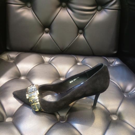 LFGJ 8506 设计师款全皮细跟女鞋 商品图7