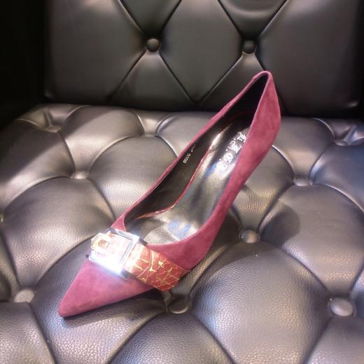 LFGJ 8506 设计师款全皮细跟女鞋 商品图0