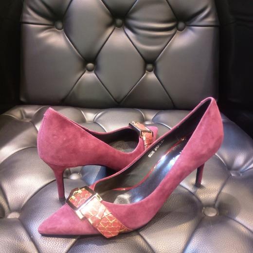 LFGJ 8506 设计师款全皮细跟女鞋 商品图3